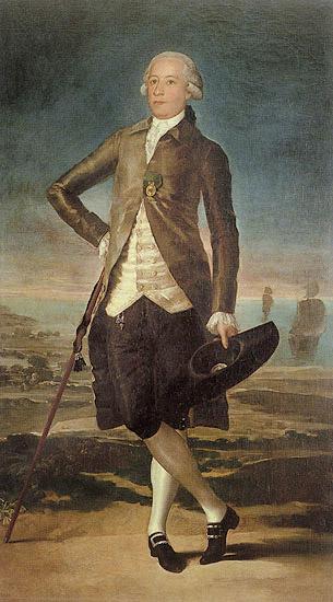 Francisco de Goya Portrait of Gaspar Melchor de Jovellanos oil painting image